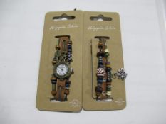 A box of Hippie Chic 'Boho' watches and bracelets (45) total approx. RP £450
