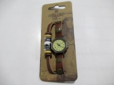 A box of Hippie Chic 'Indie' watches- unopened (200) total approx RP £1400