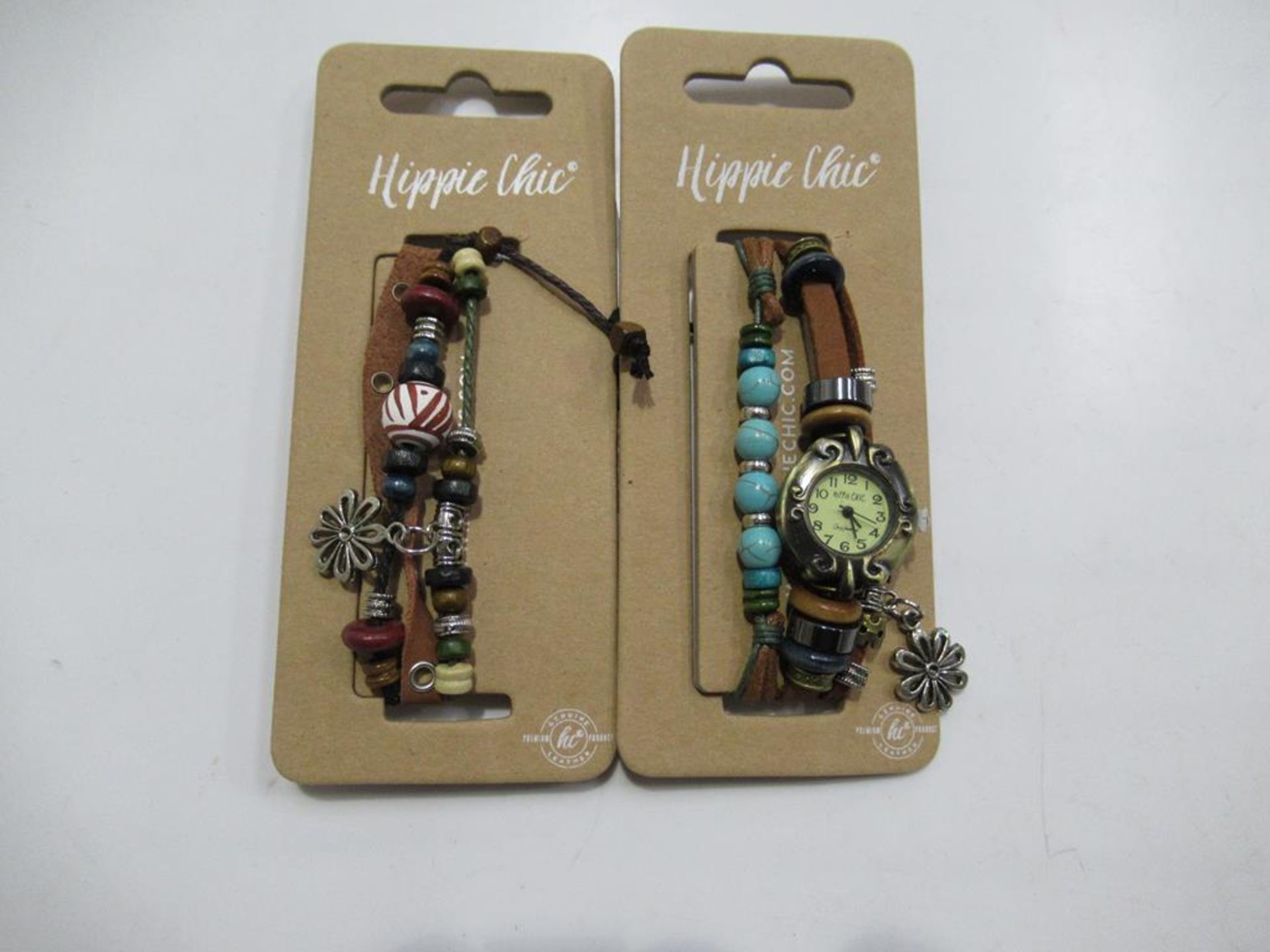 A box of Hippie Chic 'Bazaar' watches and bracelets (10 each) total approx. RP £110 - Image 2 of 3