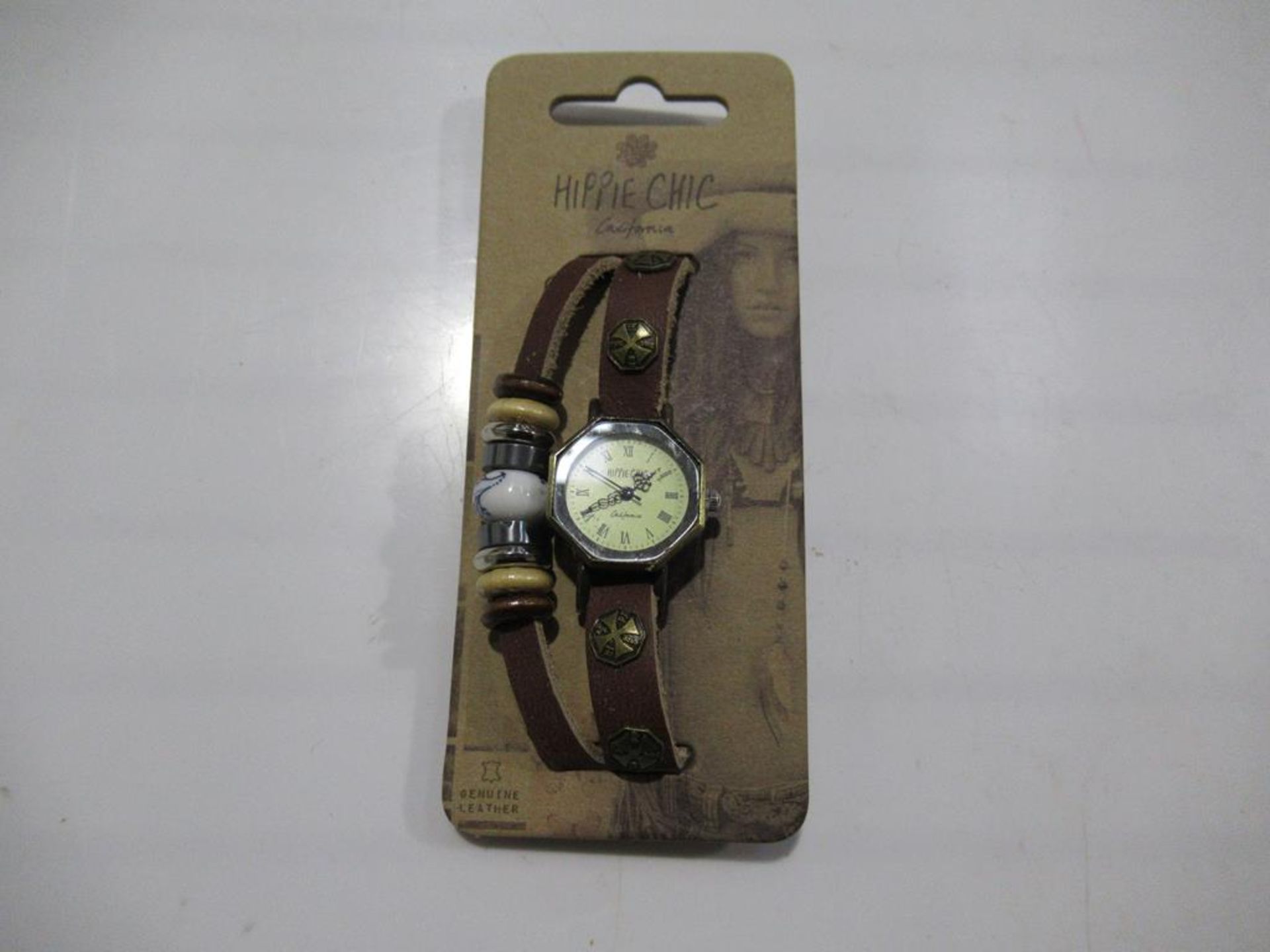 A box of Hippie Chic 'Indie Watch Tan' watches - Image 2 of 3