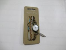 A box of Hippie Chic 'Piper' watches- unopened (10) total approx. RP £70