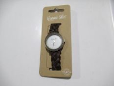 A box of Hippie Chic 'Raven' watches (10) total approx. RP £100