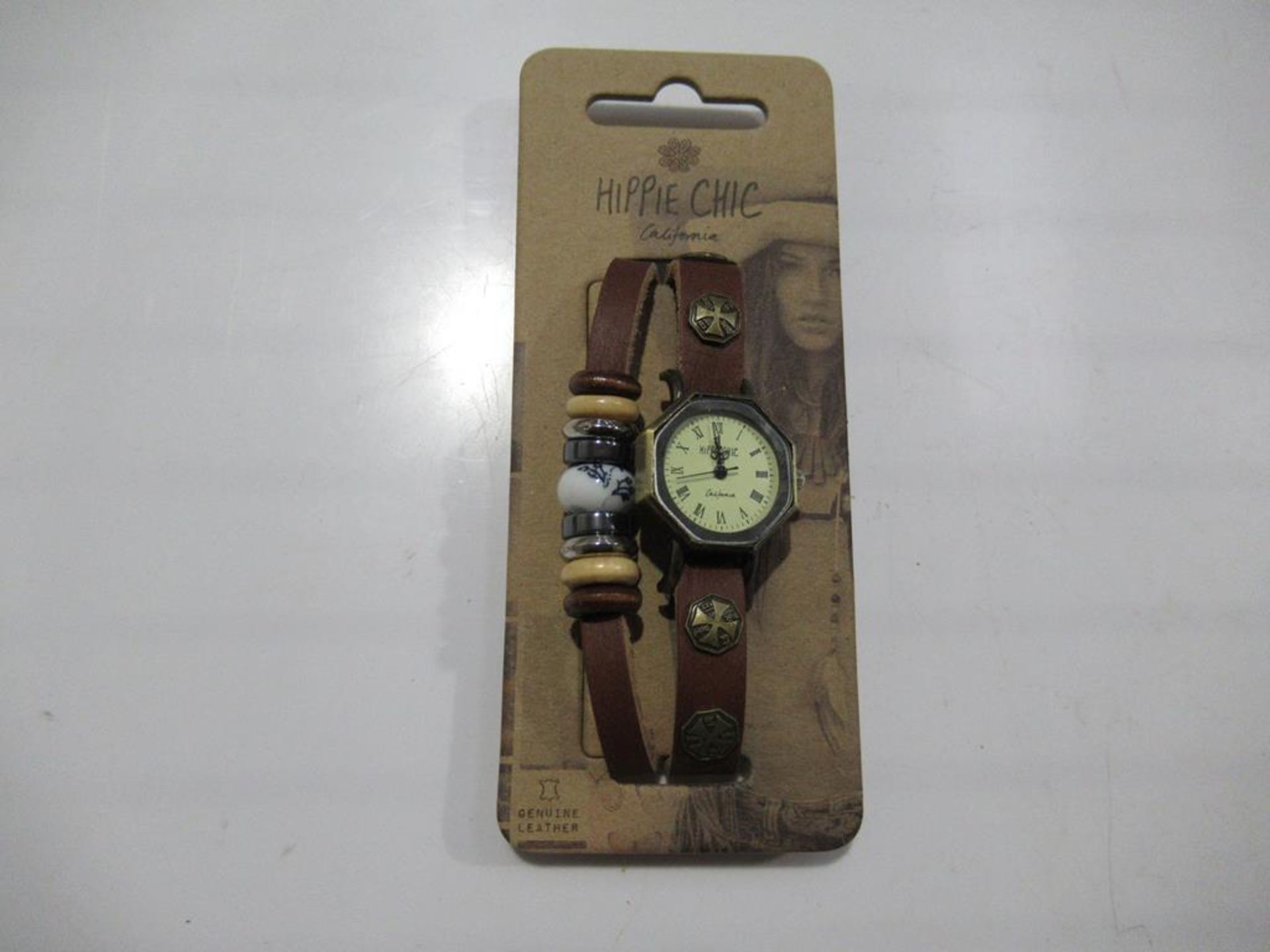 A box of Hippie Chic 'Indie Watch Tan' watches - Image 2 of 3