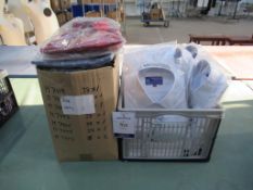 2 x boxes of assorted shirts sizes 15R - 17R
