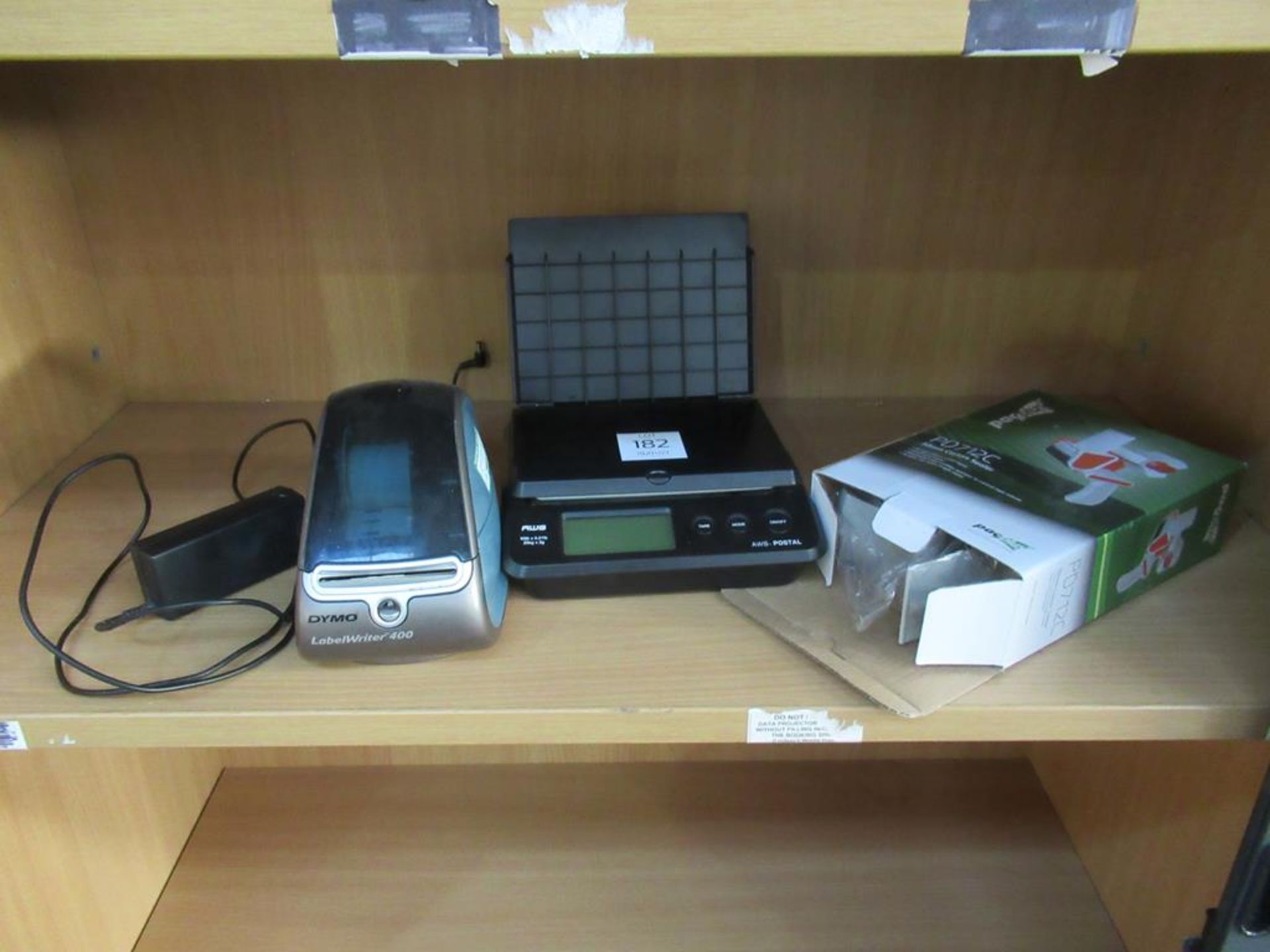 Dymo label writer 400, AWS scales and Pac plus sealer