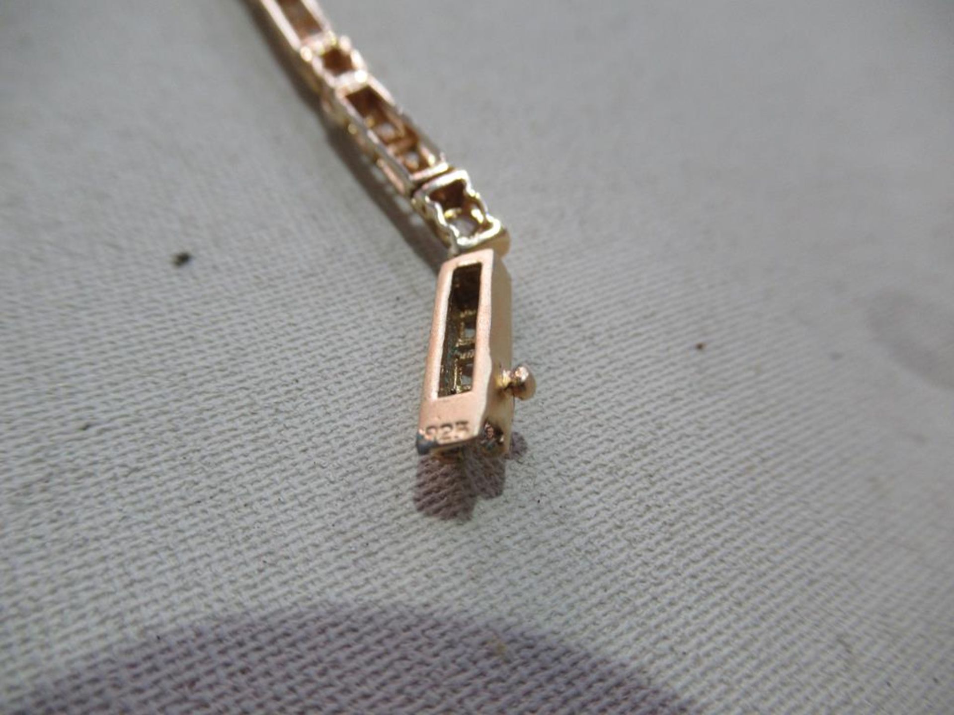 9ct Gold necklace and plated necklace - Image 5 of 5