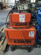 Kemppi PS3500 welder with TU20 feed and C100P controller.