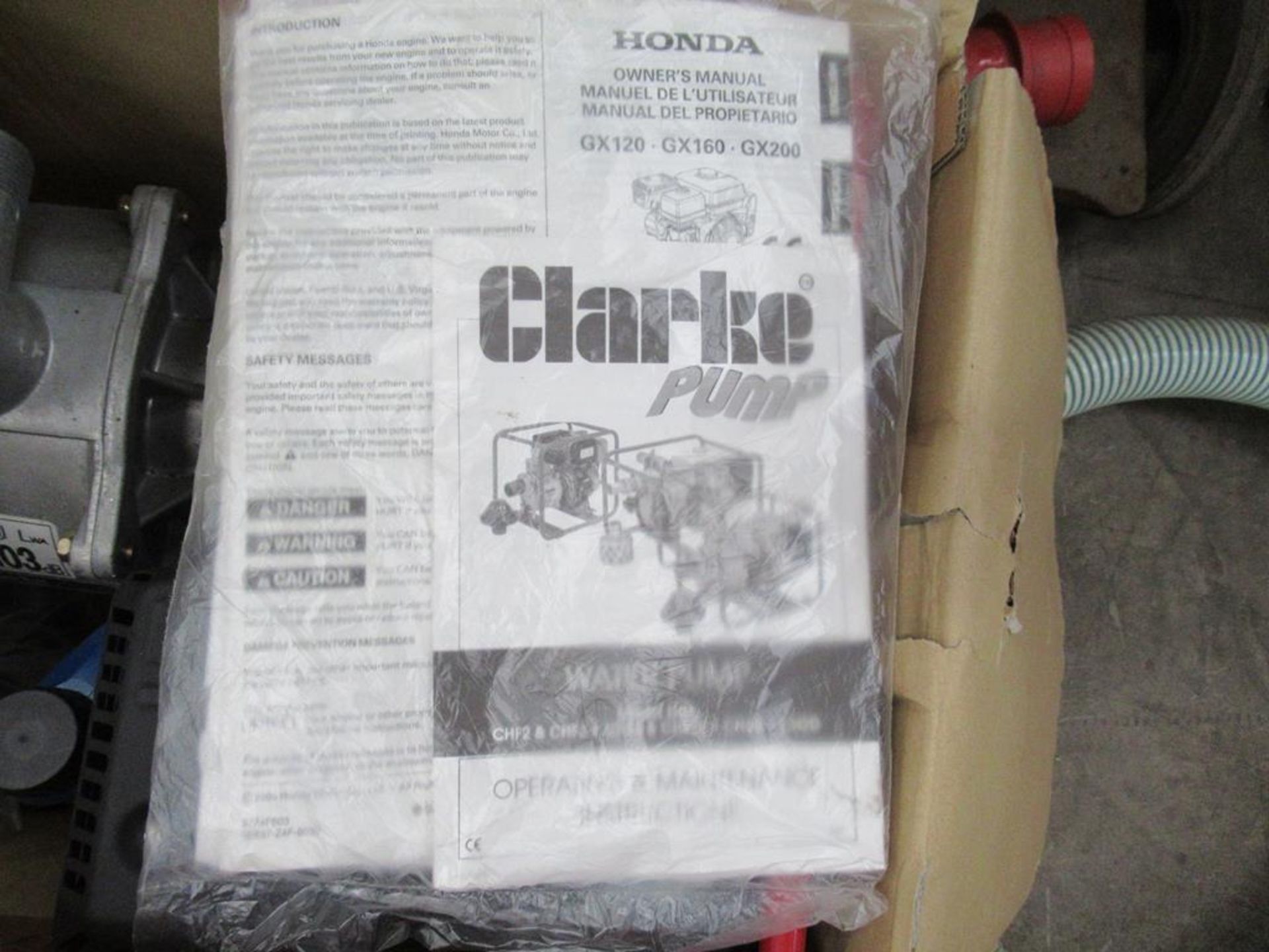 A Honda Engined Clarke Water Pump - Image 3 of 3