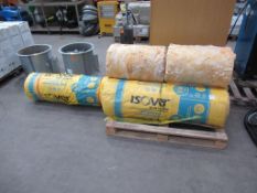 4x Rolls of Isover Acoustic Partition Roll Insulation