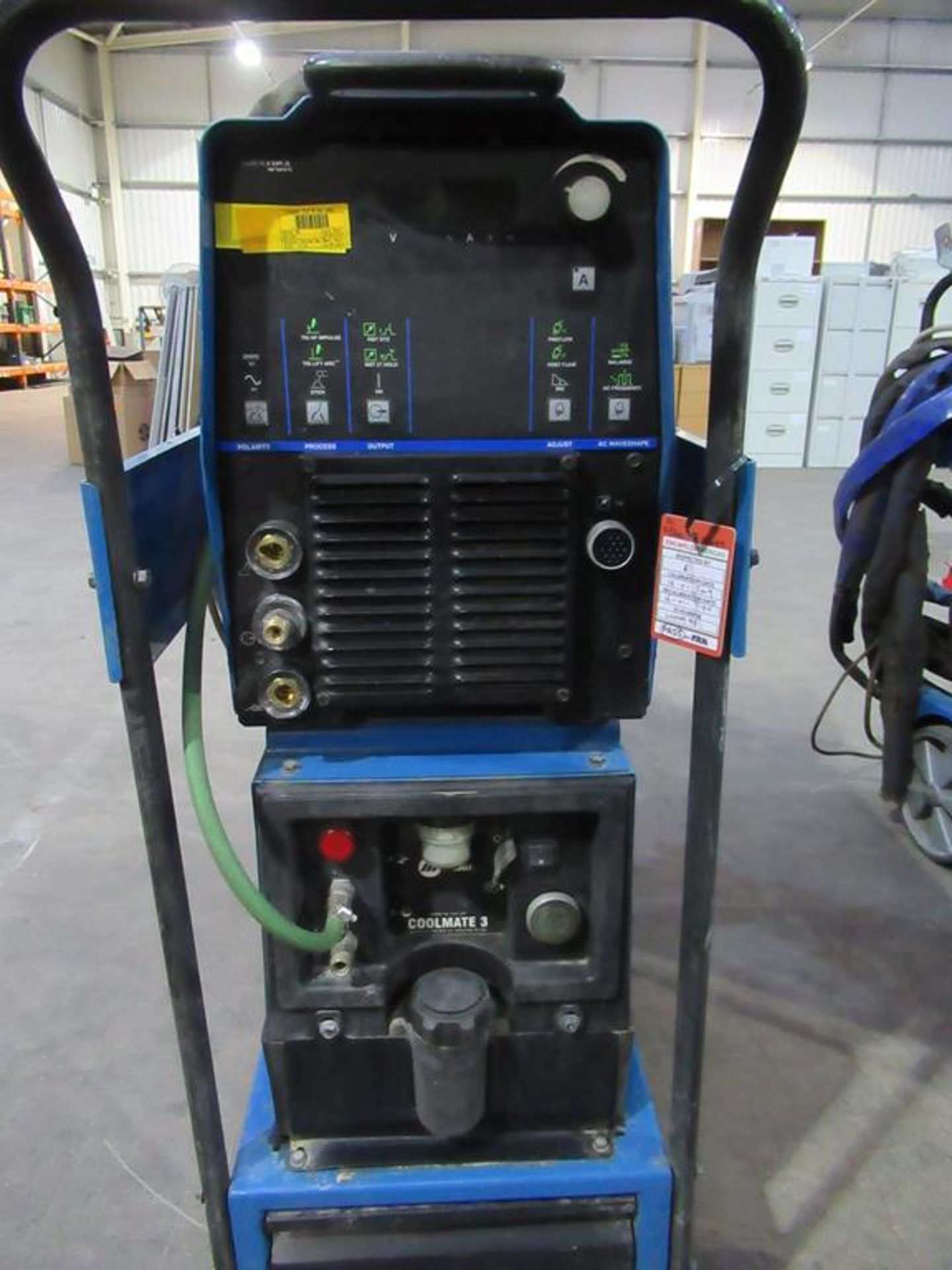 Miller Dynasty 300SD welder with Coolmate3 watercooler and bagging. - Image 2 of 4