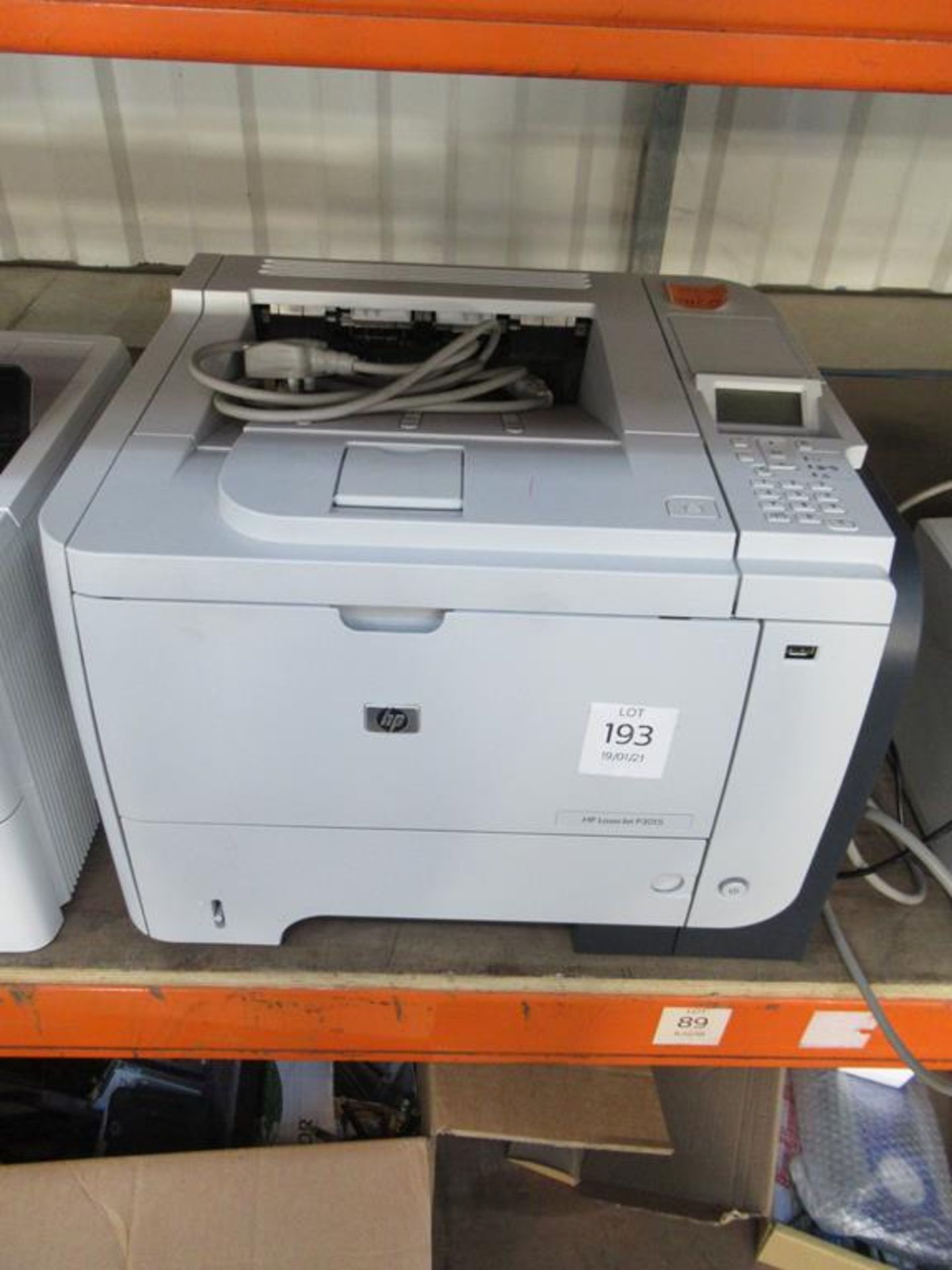 HP LaserJet P3015 printer