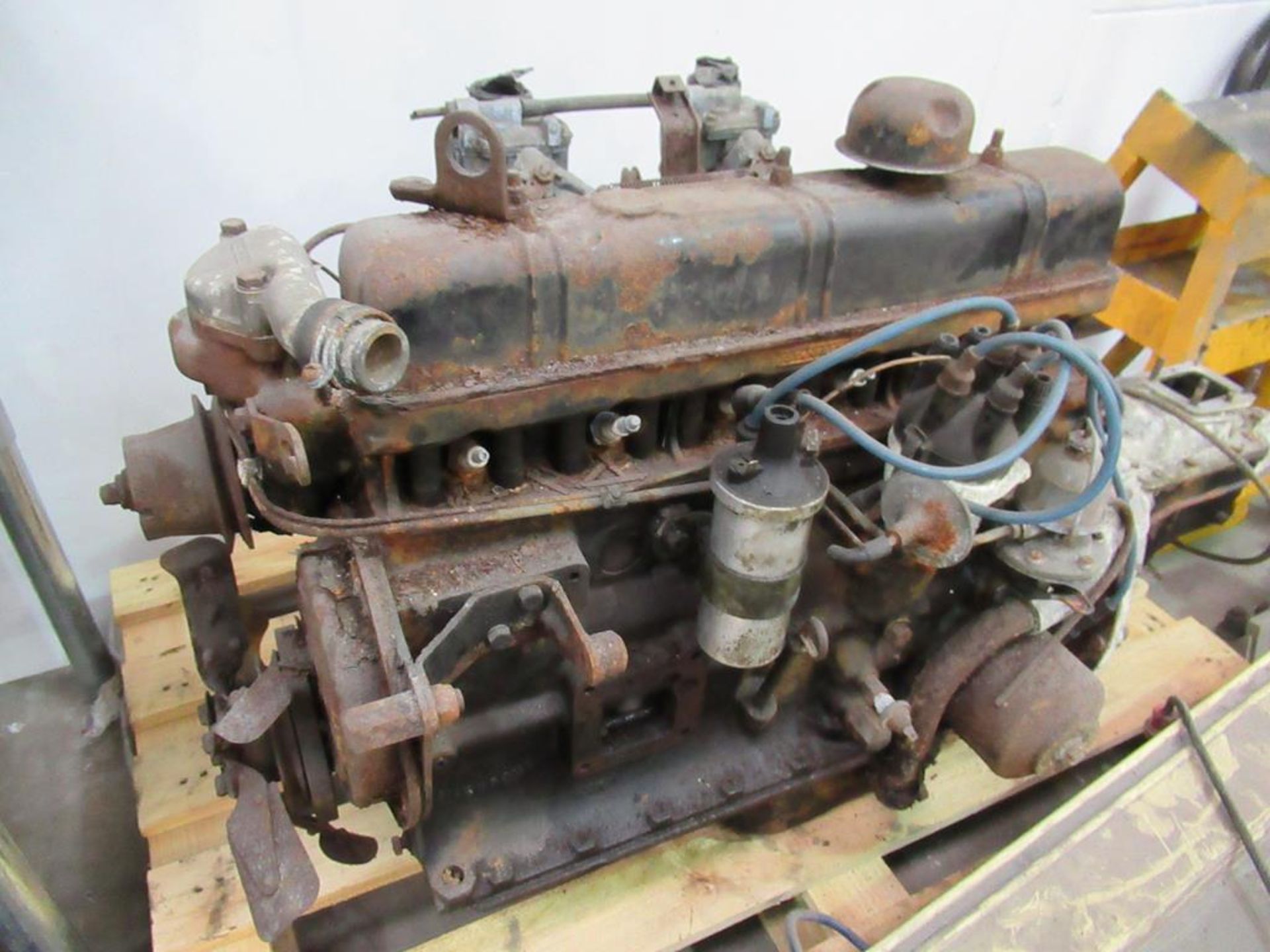 A Triumph Six Cylinder Petrol Engine c/w Gearbox - Image 2 of 5