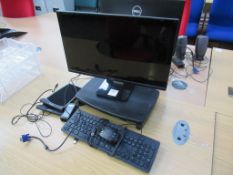 Dell 5234OLC Monitor (no power lead), keyboard, mouse and set of speakers