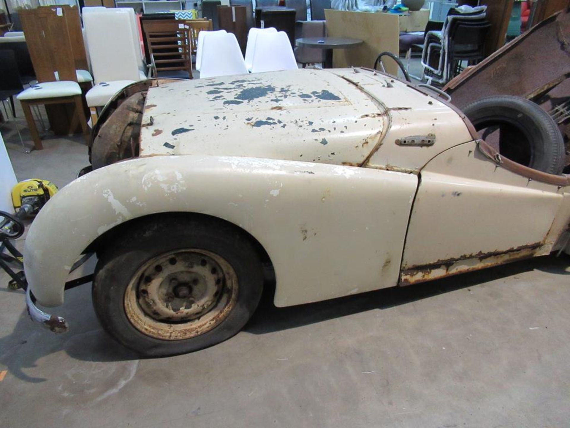 Triumph TR3 (No Engine) Reg YKN 270. C/W V5 - Image 16 of 18