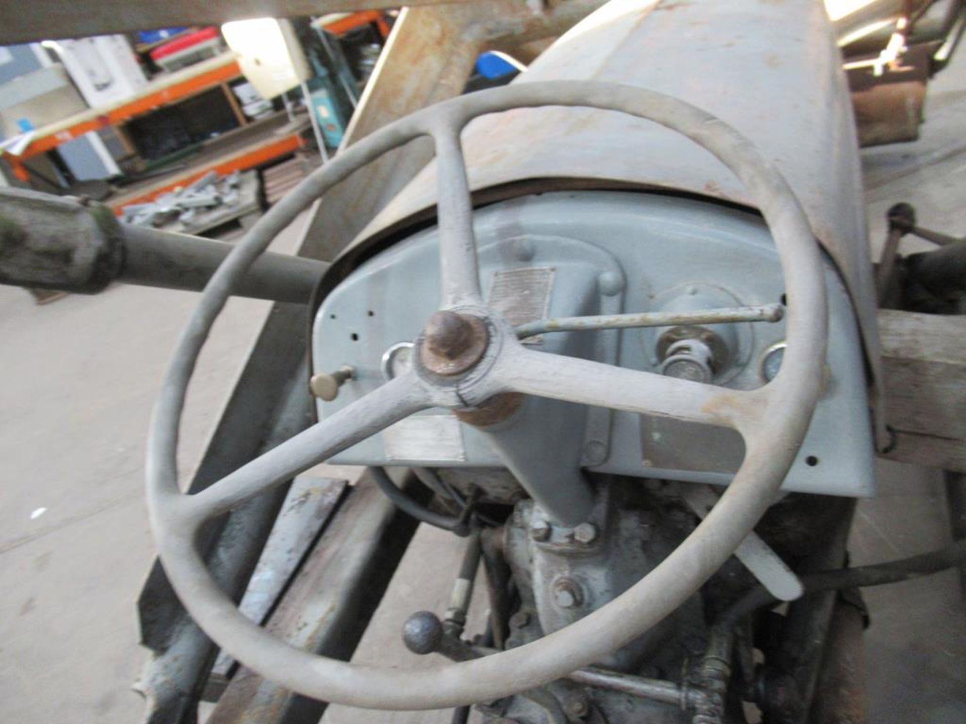 Massey Ferguson tractor with lifting attachment and counter balance - Image 11 of 20