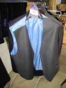 Grey jacket size unknown, navy jacket size 40R, waiscoat size unknown