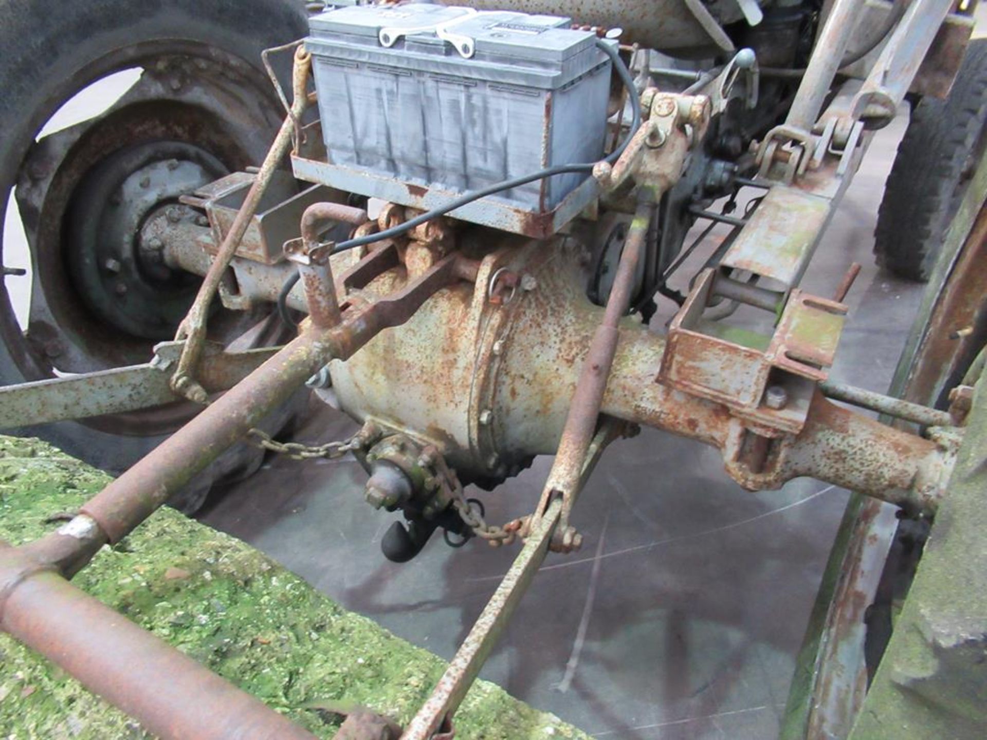 Massey Ferguson tractor with lifting attachment and counter balance - Image 8 of 20