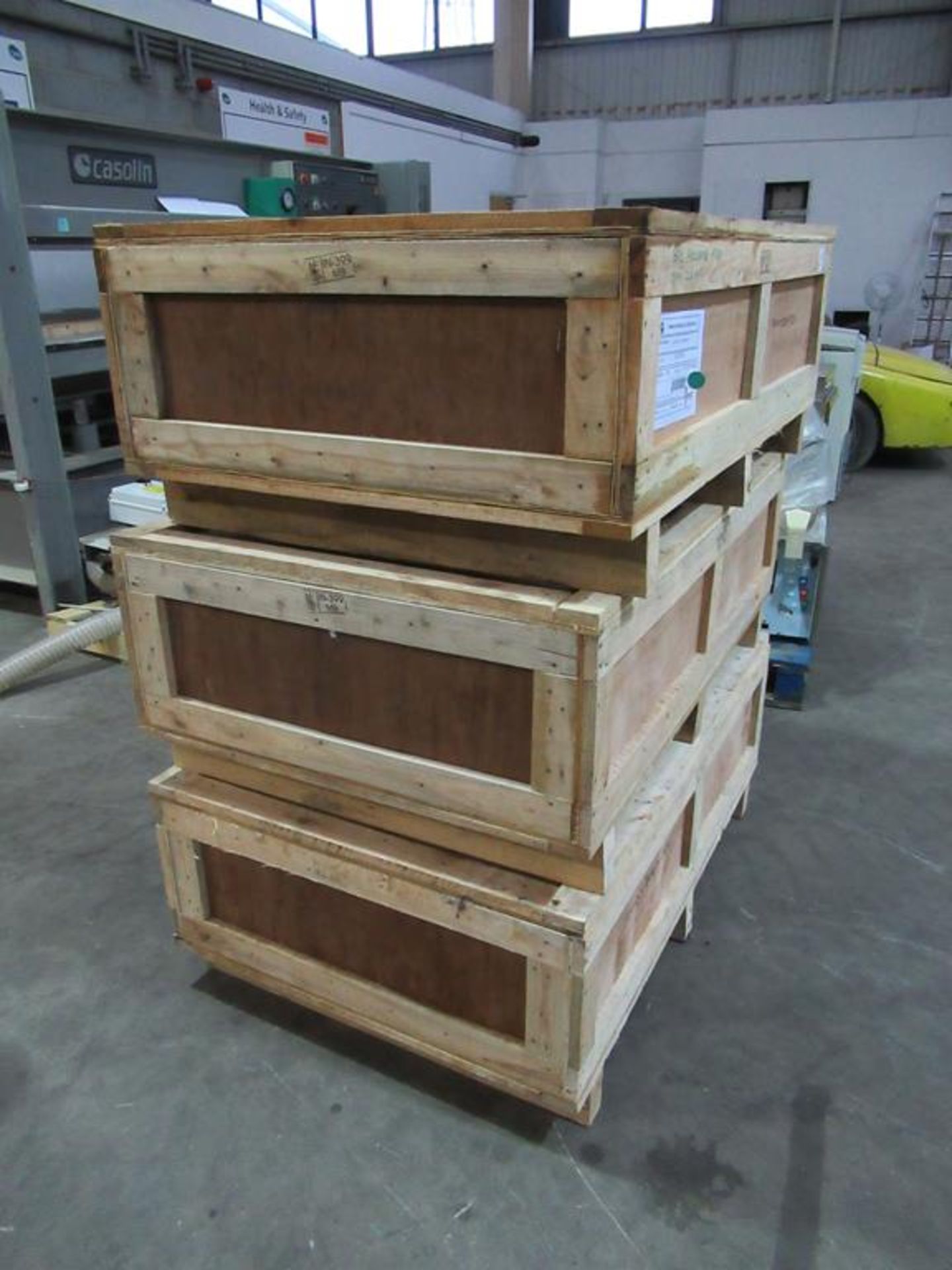 3 x wooden storage boxes - Image 2 of 3