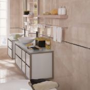 9.3 Square Meters of Porcelanosa Prada Beige Wall and Floor Tiles. 33.3x66.6cm per tile. 1.55m2