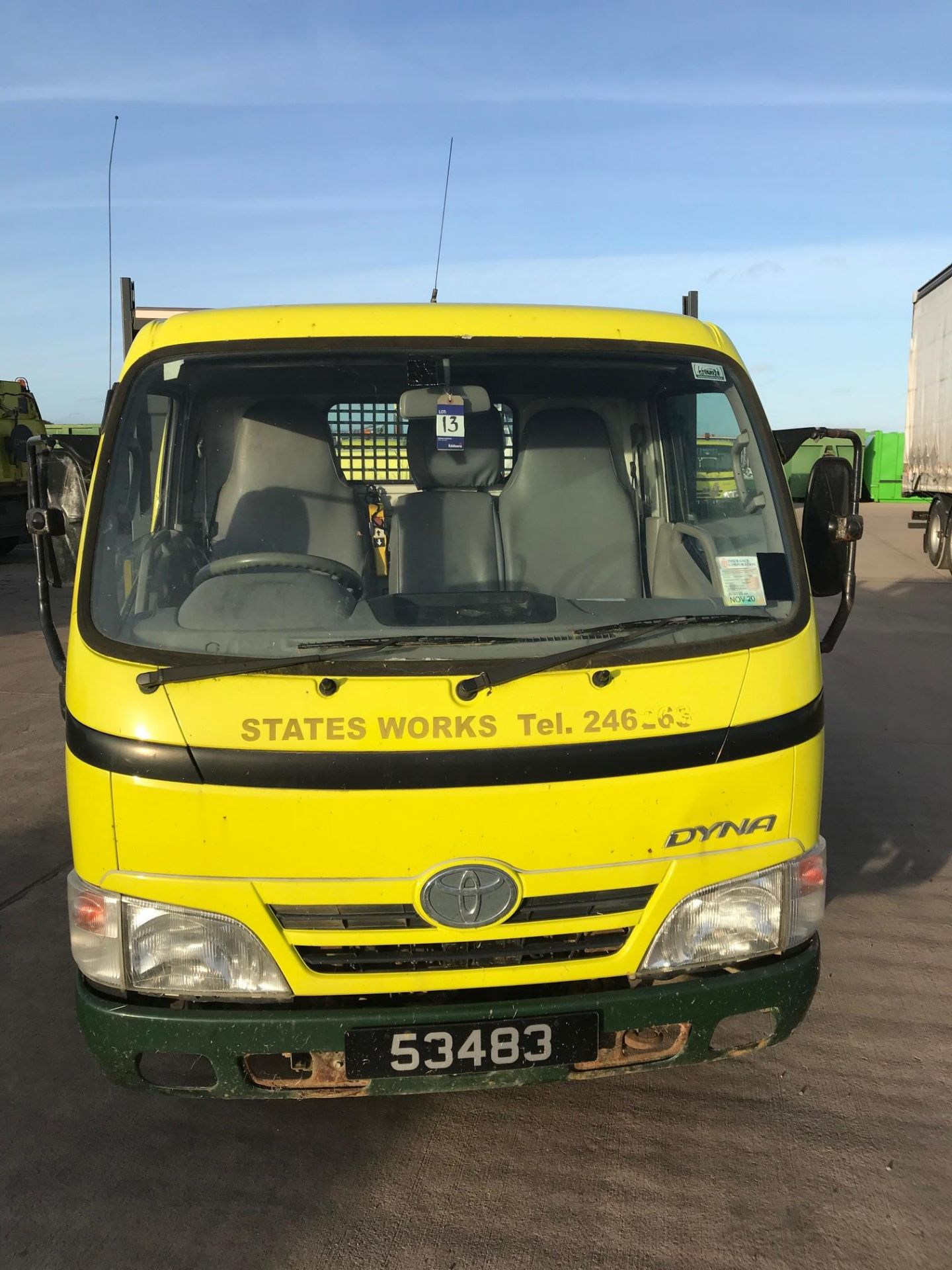 2010 Toyota Dyna 3 Way Tipper