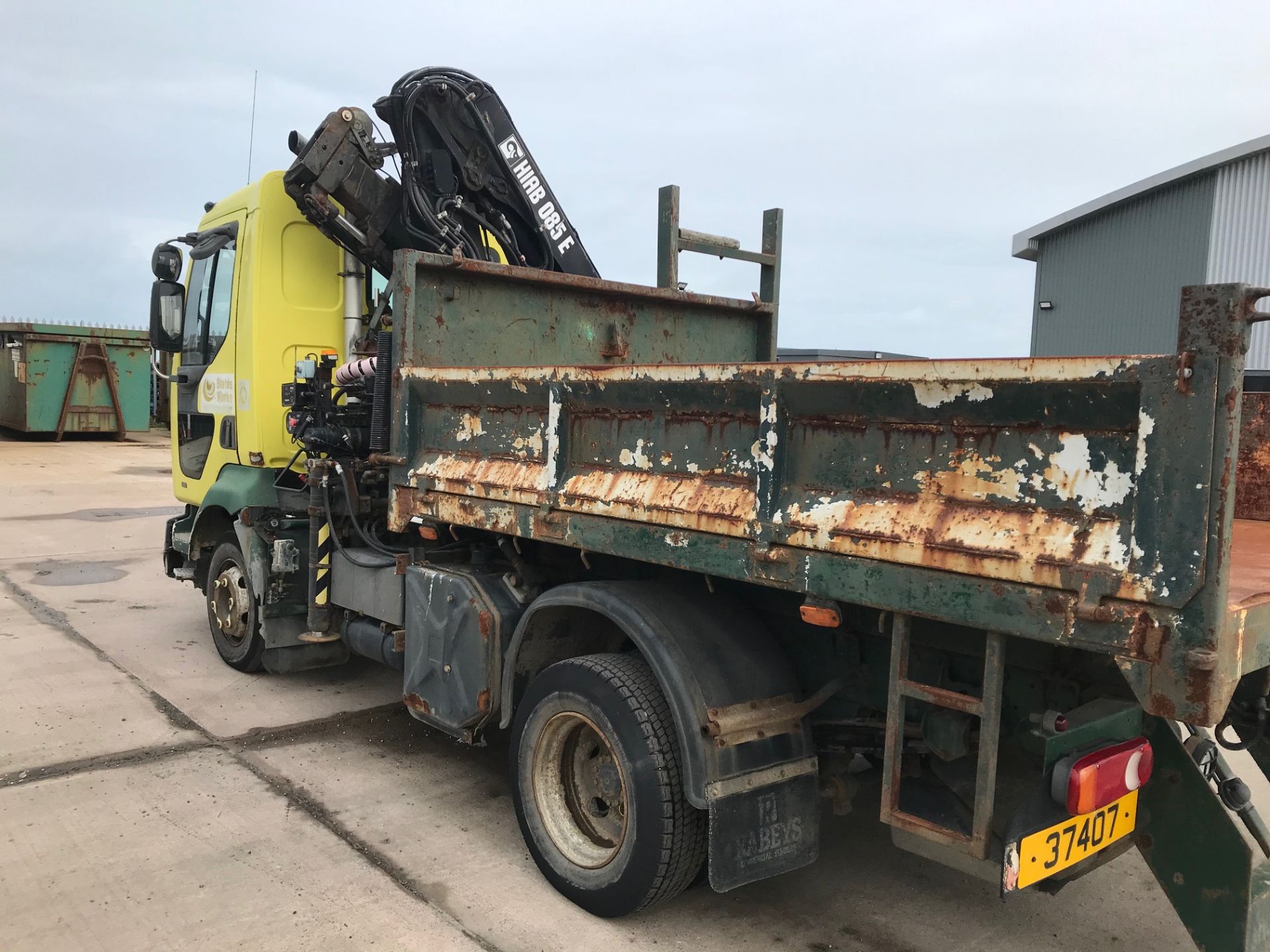 2001 Renault Midlum 210 Tipper with Crane - Image 4 of 5