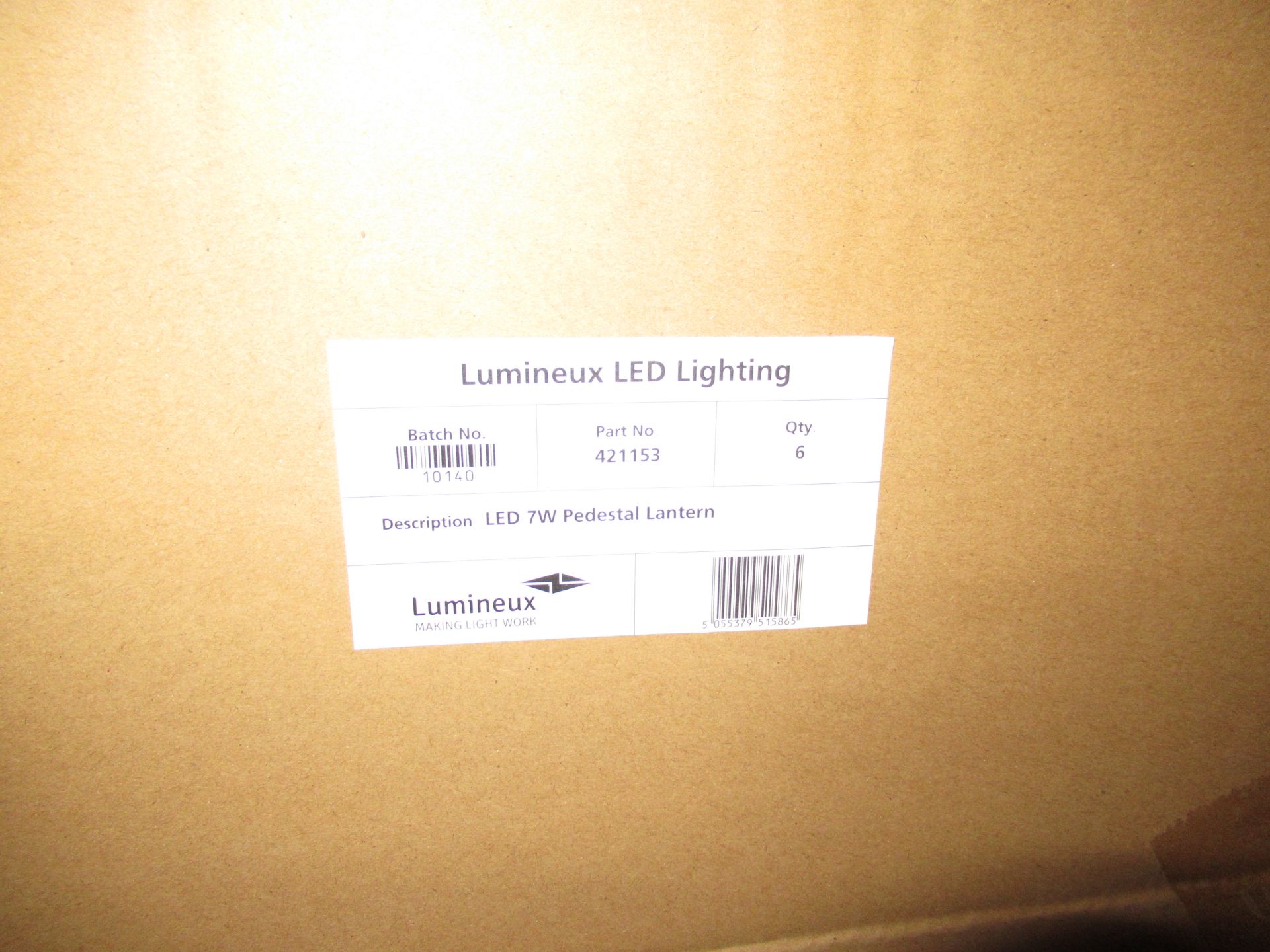 50 x LED 7W Pedestal Lantern 3000K - Image 2 of 6