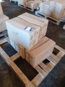 5x boxes of Lumineux CFL Micro Spiral 9W B15 4200K Cool White Bulbs (100Pcs per Box)