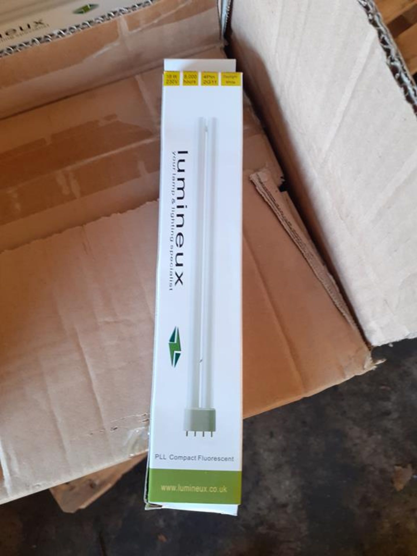 3x boxes of Lumineux PLL Compact 2G'11 Colour 840 18W 4200K Fluorescent Tubes (50pcs per box) - Image 3 of 4