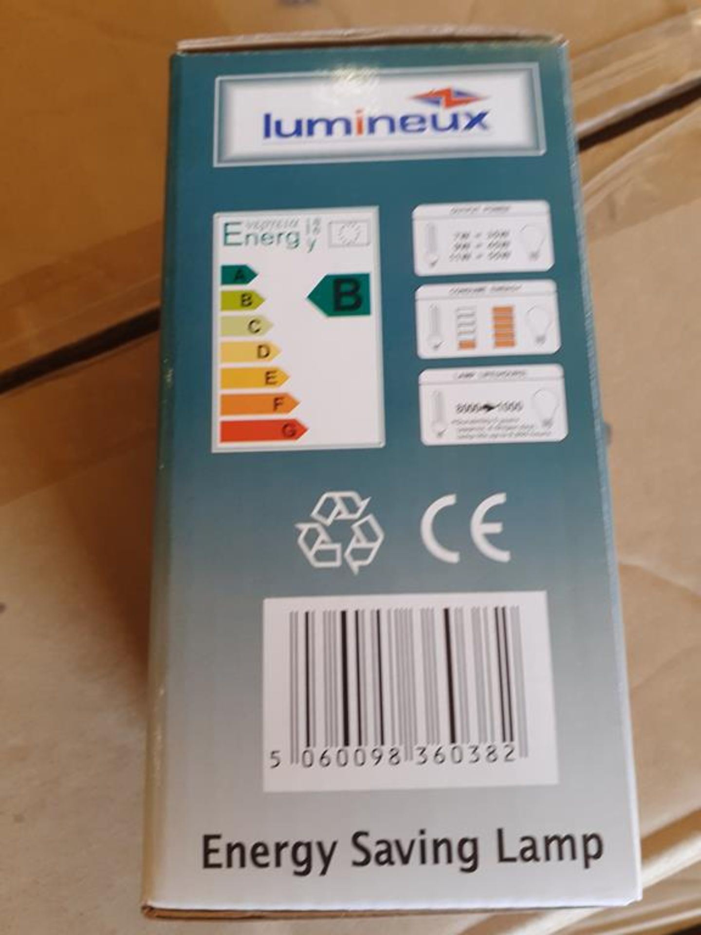 6x boxes of Lumineux Reflector 7W E14 2700K 220-240V Energy Saving Light Bulbs (40pcs per box) - Image 4 of 4