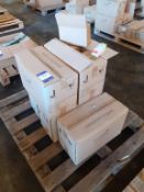 5x boxes of Lumineux CFL Micro Spiral 9W B15 4200K Cool White Bulbs (100Pcs per Box)