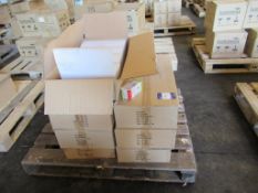 7x boxes of Lumineux 6'LS CFL 13W E27 2700K 220-240V Cool White Engery saving Bulbs (50pcs per box,