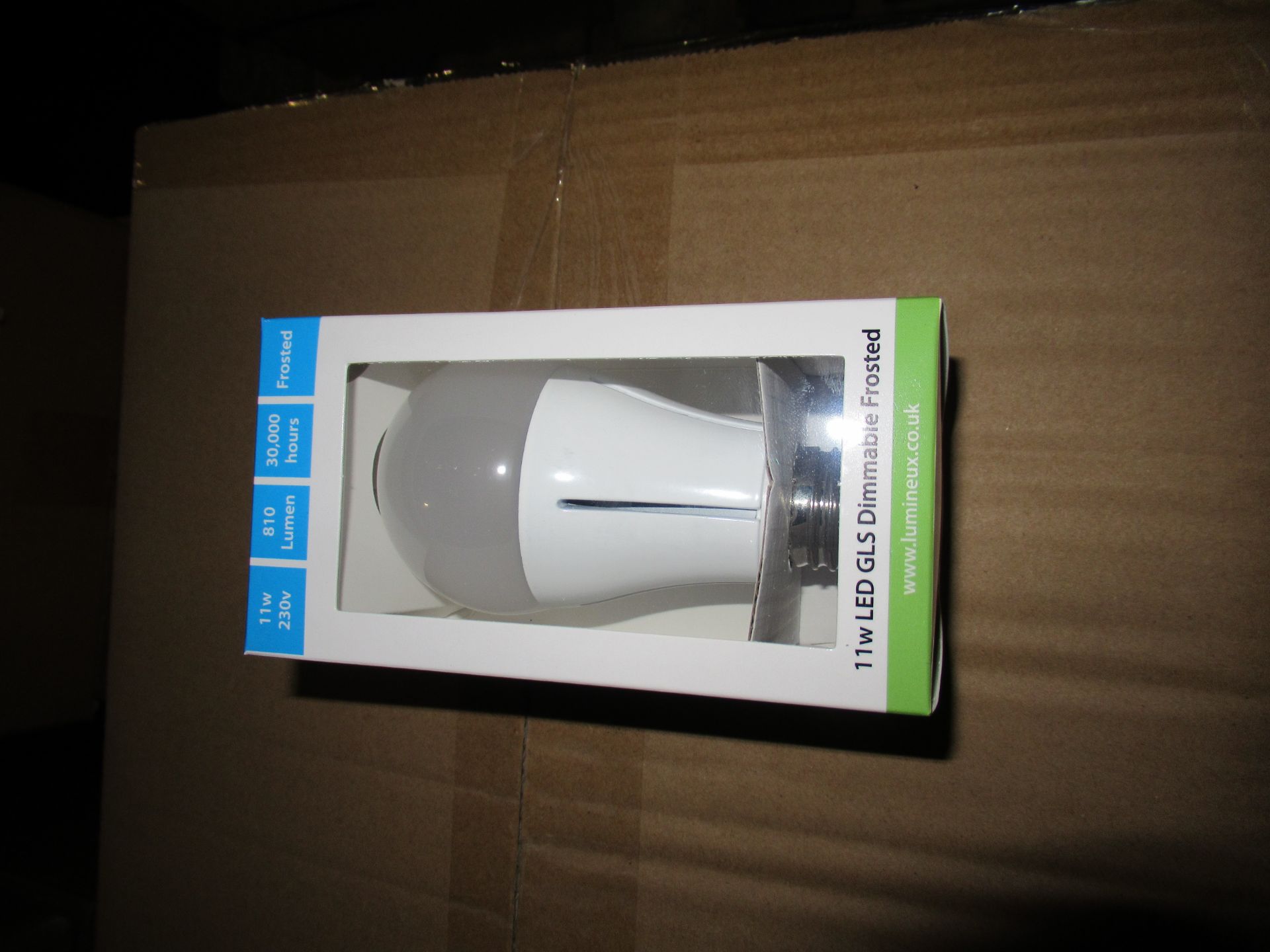 50 x LED GLS 11W E27 2700K Dimmable Frosted - Image 3 of 6