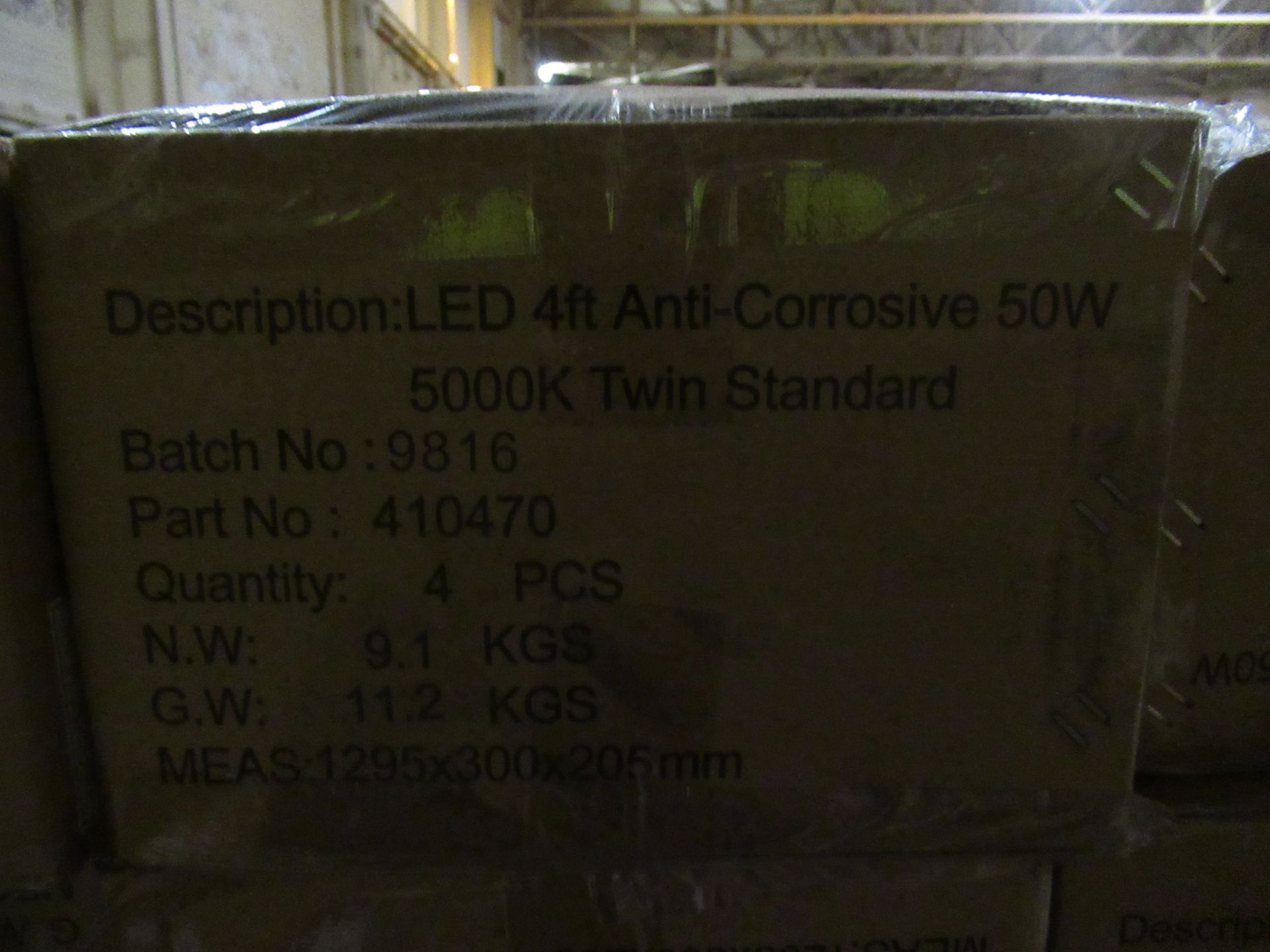 20 x LED 4ft Anti-Corrosive 50W 5000K Twin - Image 2 of 4
