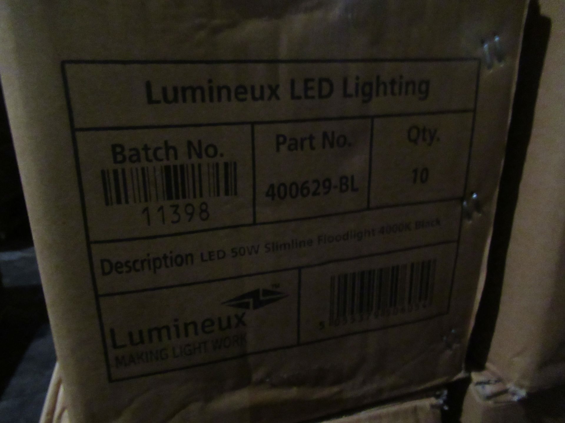 20 x LED SMD Floodlights 50W 4000K black - Image 2 of 4