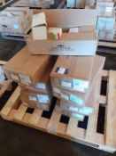 9x boxes of Lumineux Golf Ball CFL 7W B15 2700K Warm White Bulbs (50pcs per box)