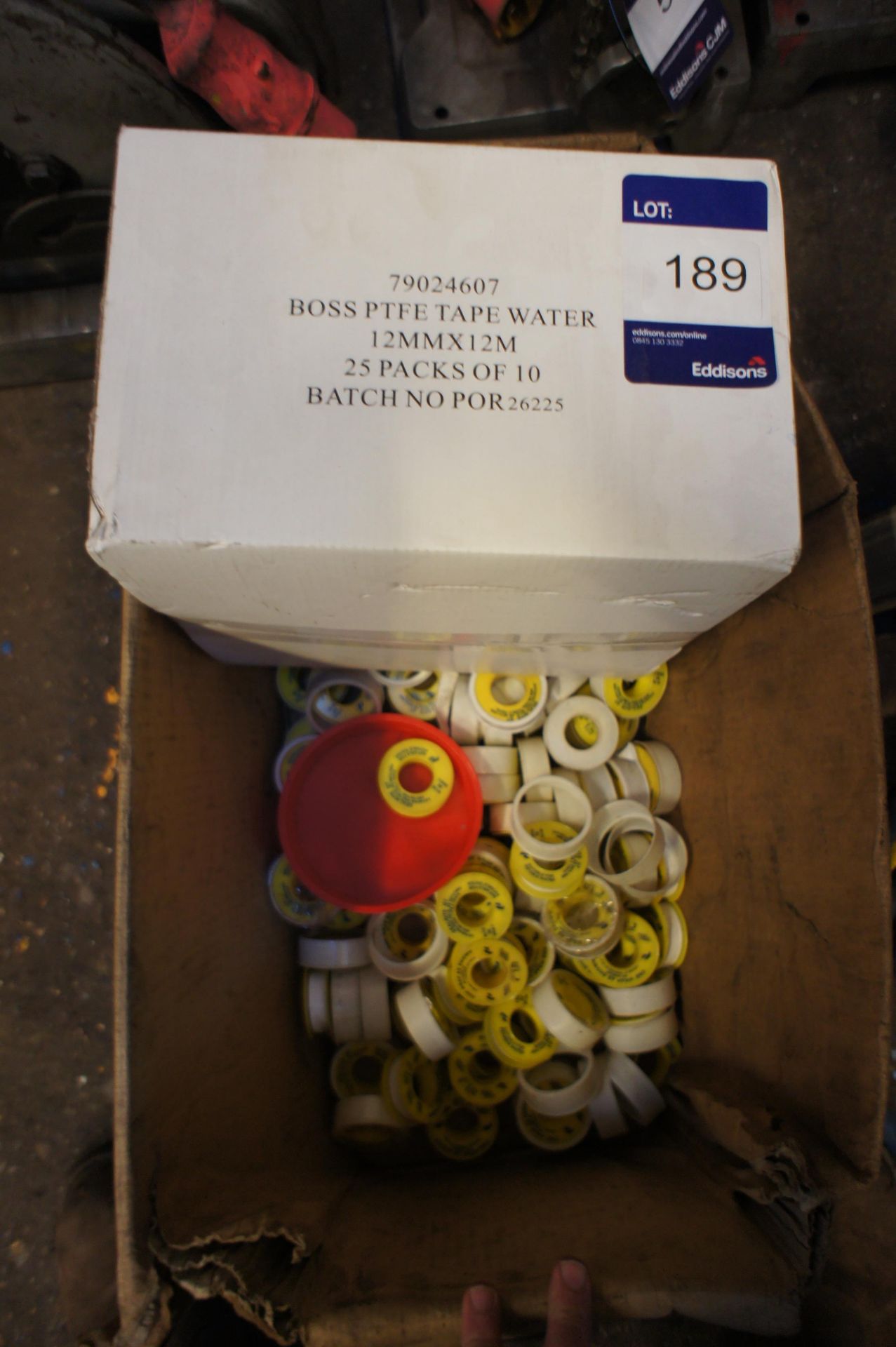 Approx. 300 Rolls of PTFE Tape (water) to 2 boxes