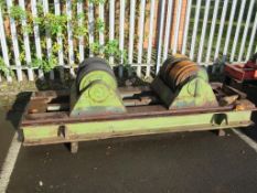 Large Heavy Duty Manipulator Rollers. Please Note this lot is located at Eddisons, The Auction