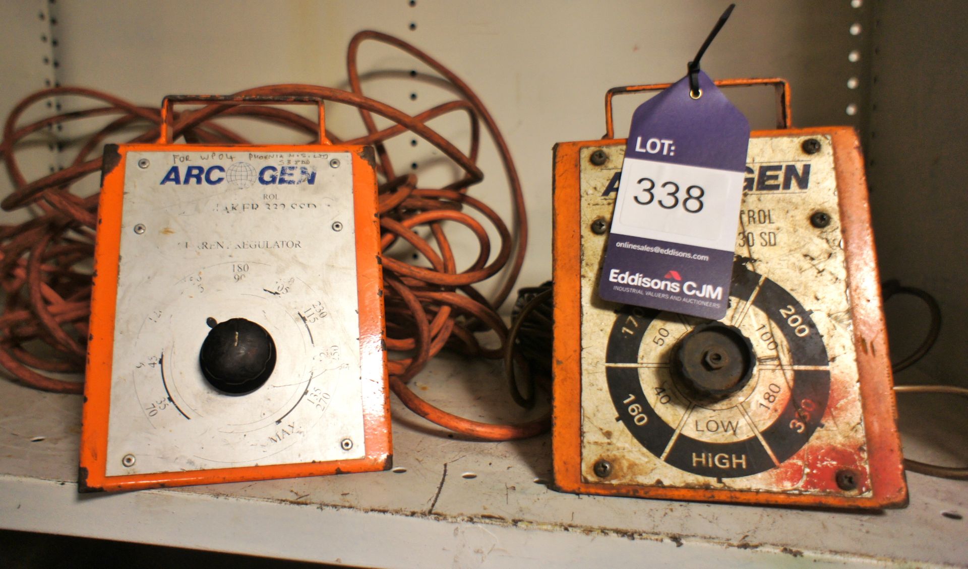 2 x Various Arc Gen Remote Control Weldmaker Units