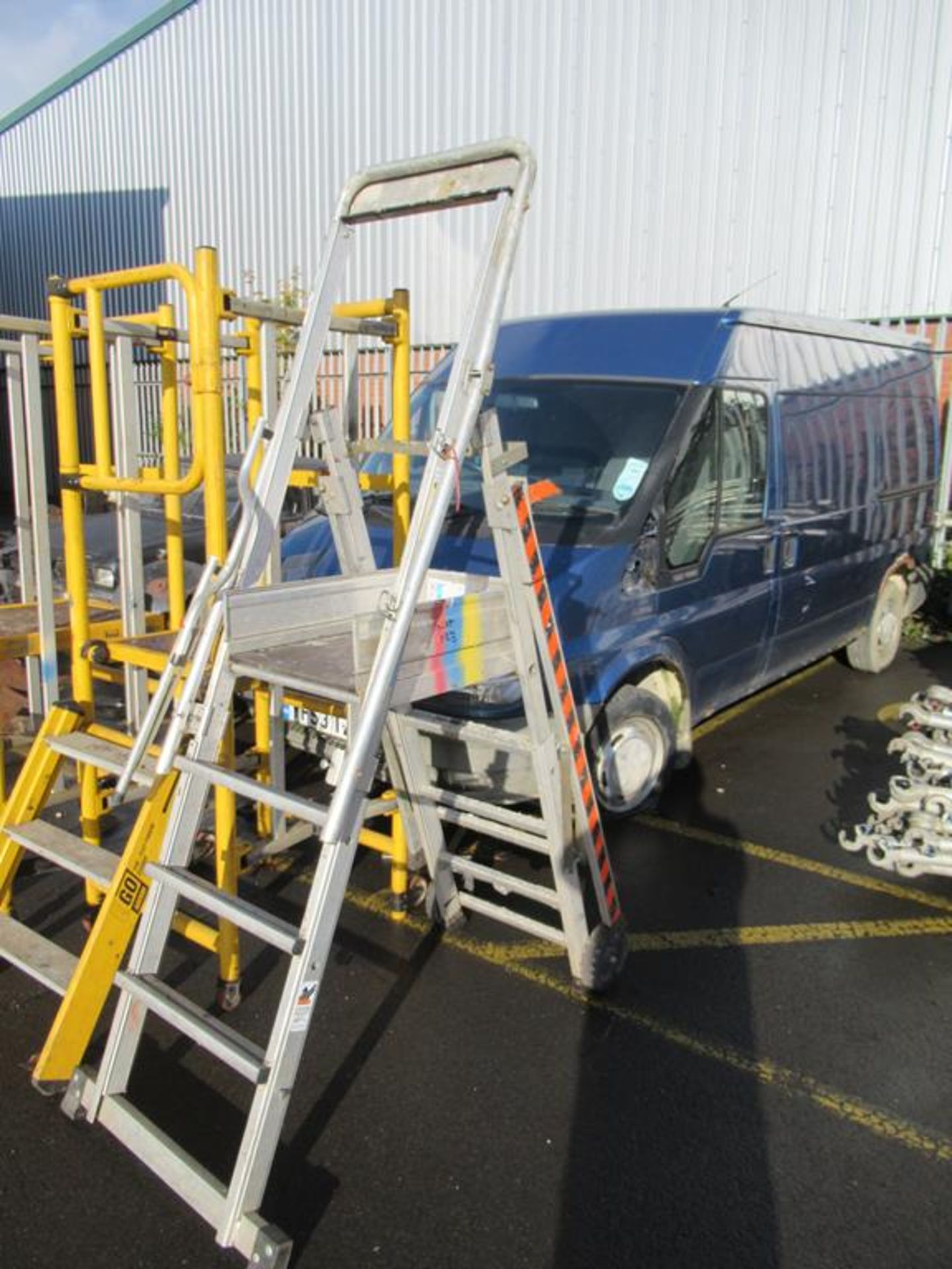 Tubesca Mobile 1.2m Podium. Please Note this lot is located at Eddisons, The Auction Centre, - Image 2 of 2
