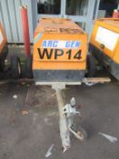 Arc-Gen Weldmaker 330SSD Mobile Single Welder Generator. Please Note this lot is located at