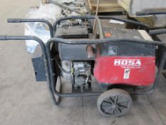 Mosa TS200CF Mobile Single Welder Generator. Please Note this lot is located at Eddisons, The