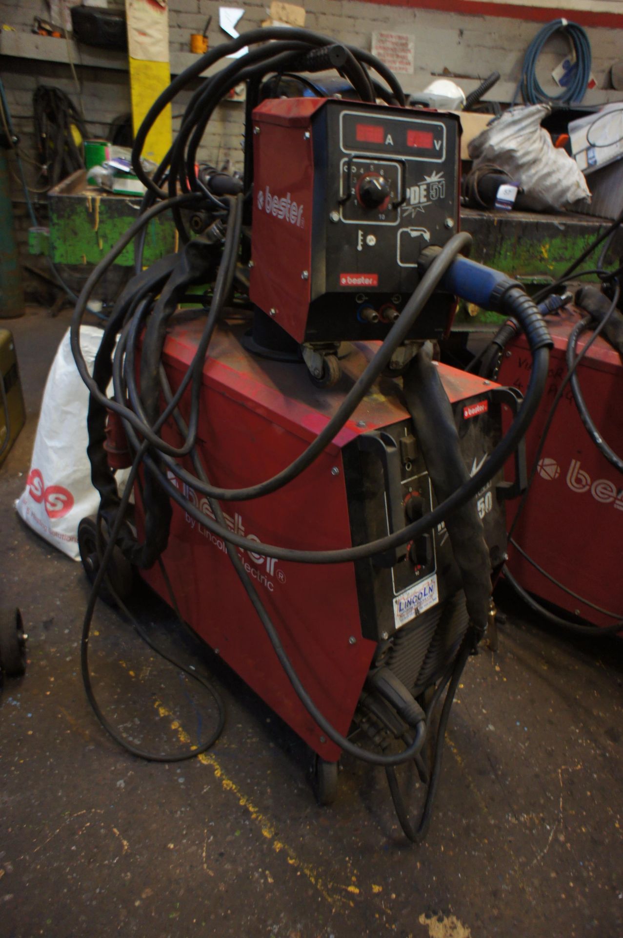 Lincoln Bester Magster 450 Mig Welding Set, 450amp - Image 3 of 7