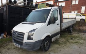 Volkswagen Crafter CR35 2.5 Blue TDI LWB drop side