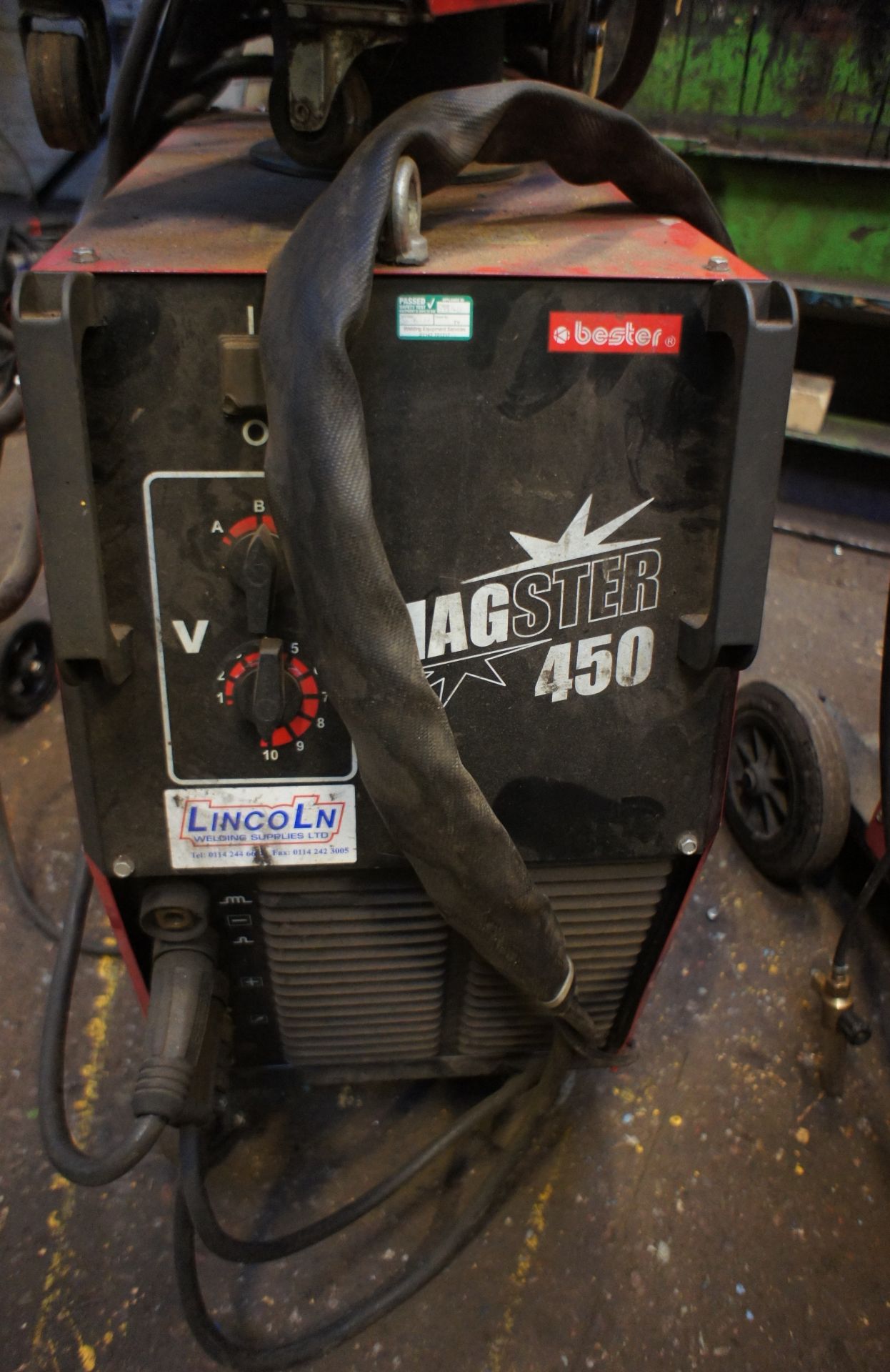 Lincoln Bester Magster 450 Mig Welding Set, 450amp - Image 6 of 7