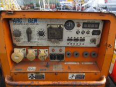 Arc-Gen Weldmaker 332SSDK Mobile Dual Welder Generator. Please Note this lot is located at Eddisons,