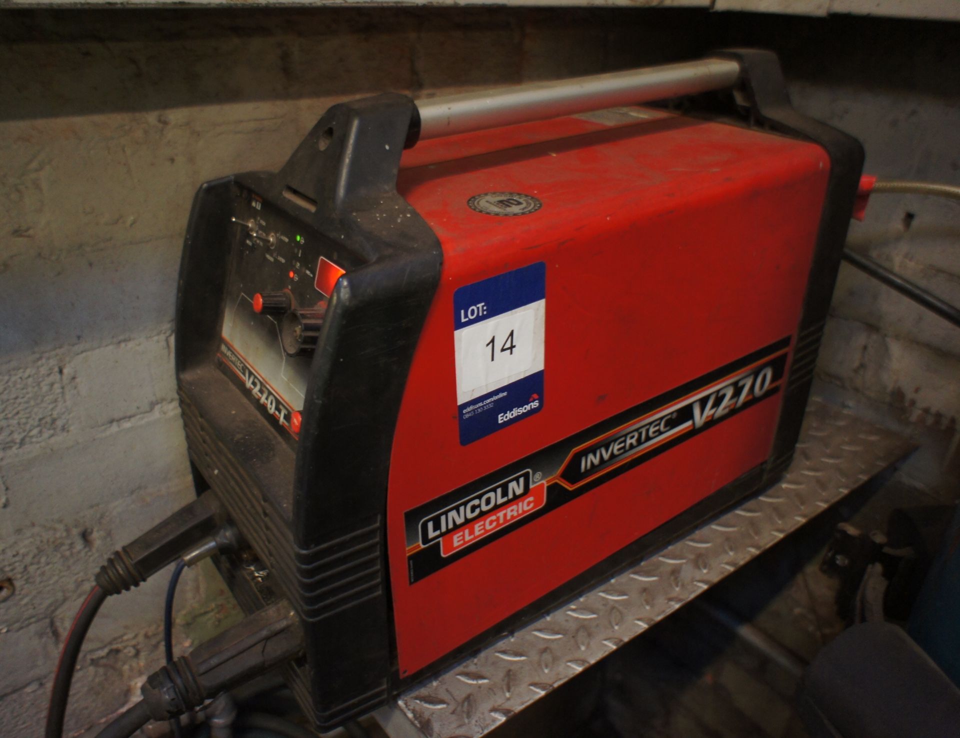 Lincoln V270 Invertec Stick / Tig Welding Set, 415 - Image 3 of 3