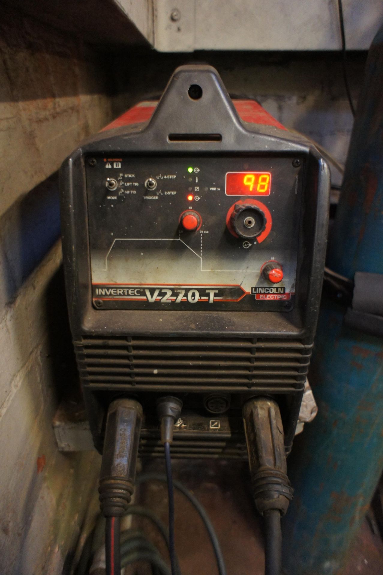 Lincoln V270 Invertec Stick / Tig Welding Set, 415 - Image 2 of 3