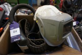 Pro Cap Welding Mask, Ventilated with Adflo Extrac