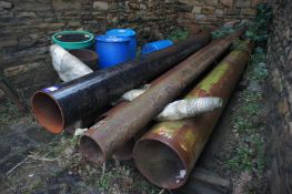 5 x various steel pipes