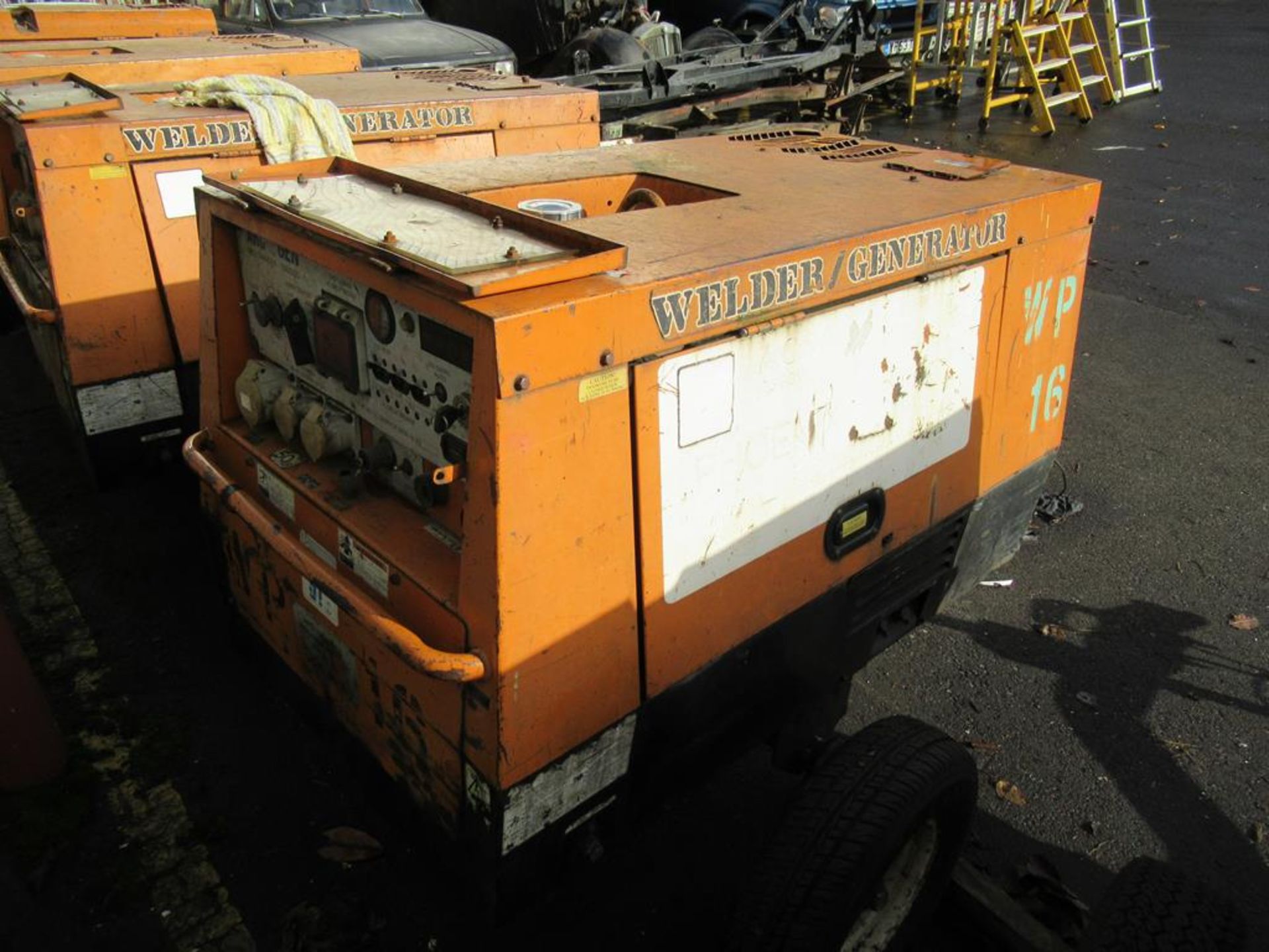 Arc-Gen Weldmaker 330SSD Mobile Single Welder Generator. Please Note this lot is located at - Image 6 of 8